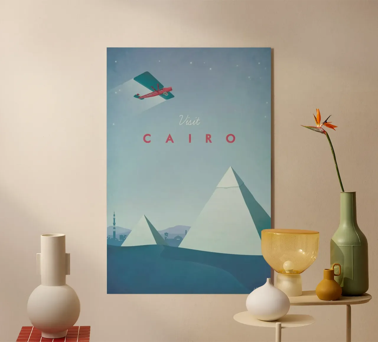Cairo Acryl-Glas von Henry Rivers