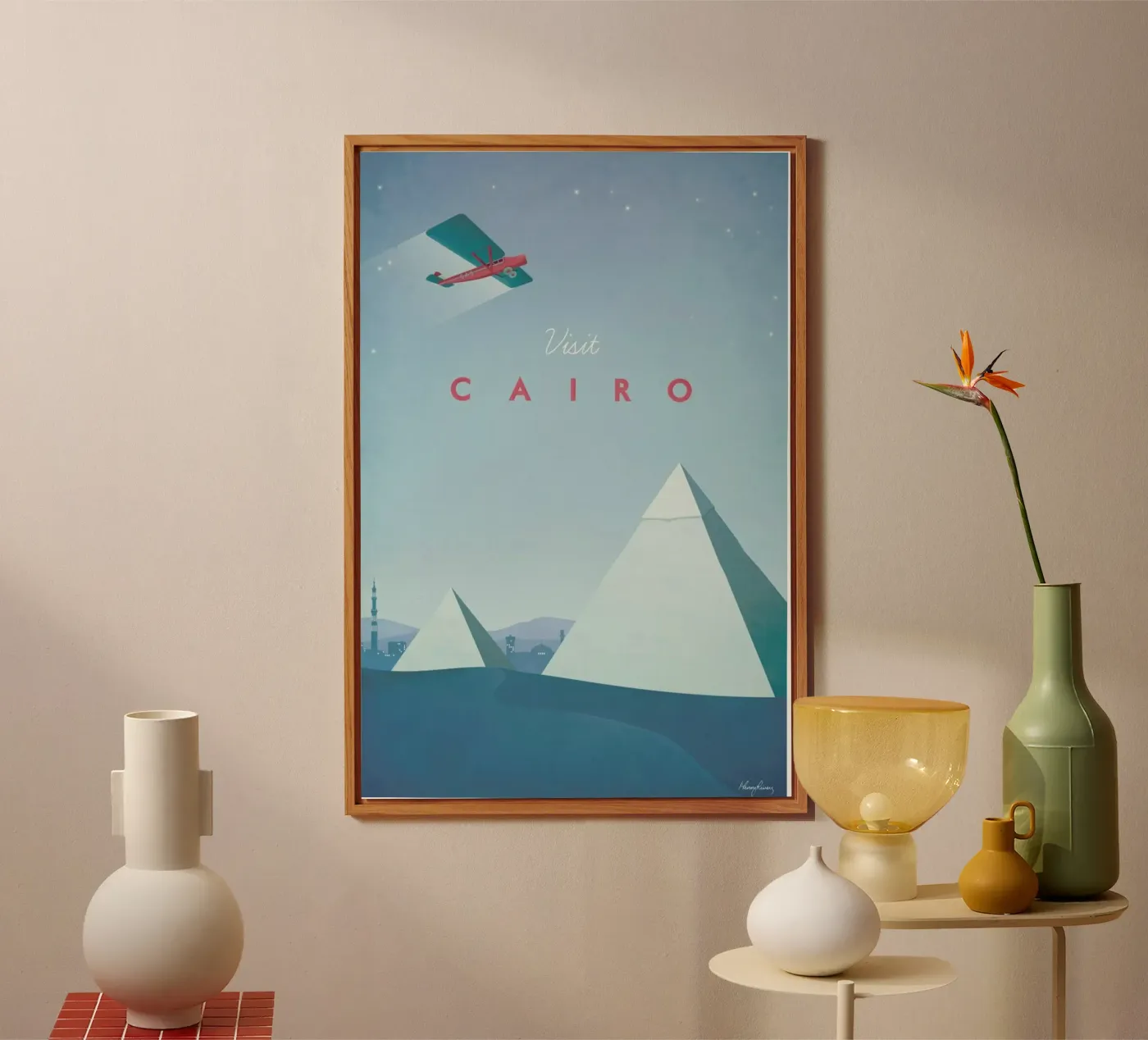 Cairo forex-plaat van Henry Rivers