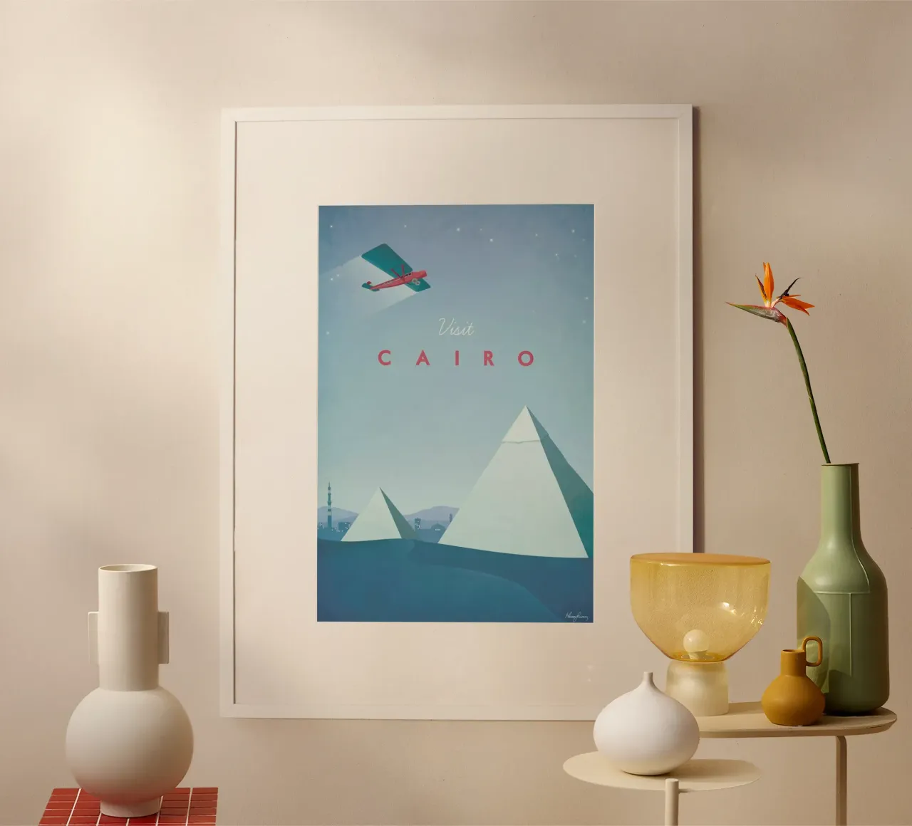 Cairo poster van Henry Rivers