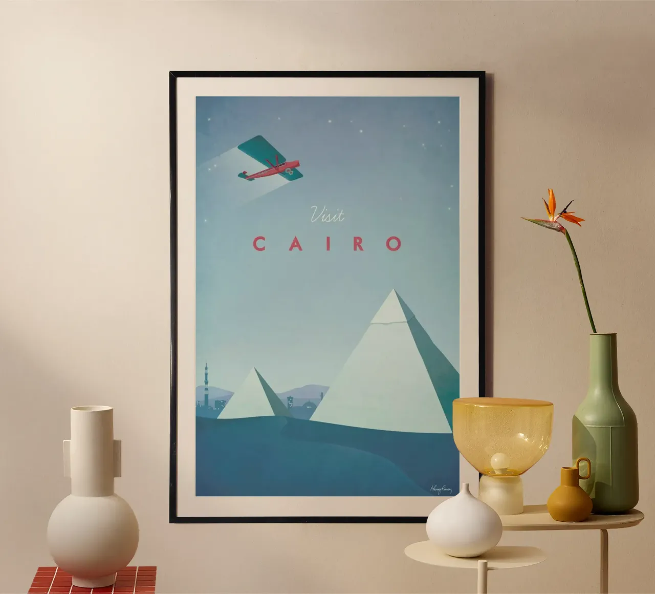 Cairo poster van Henry Rivers
