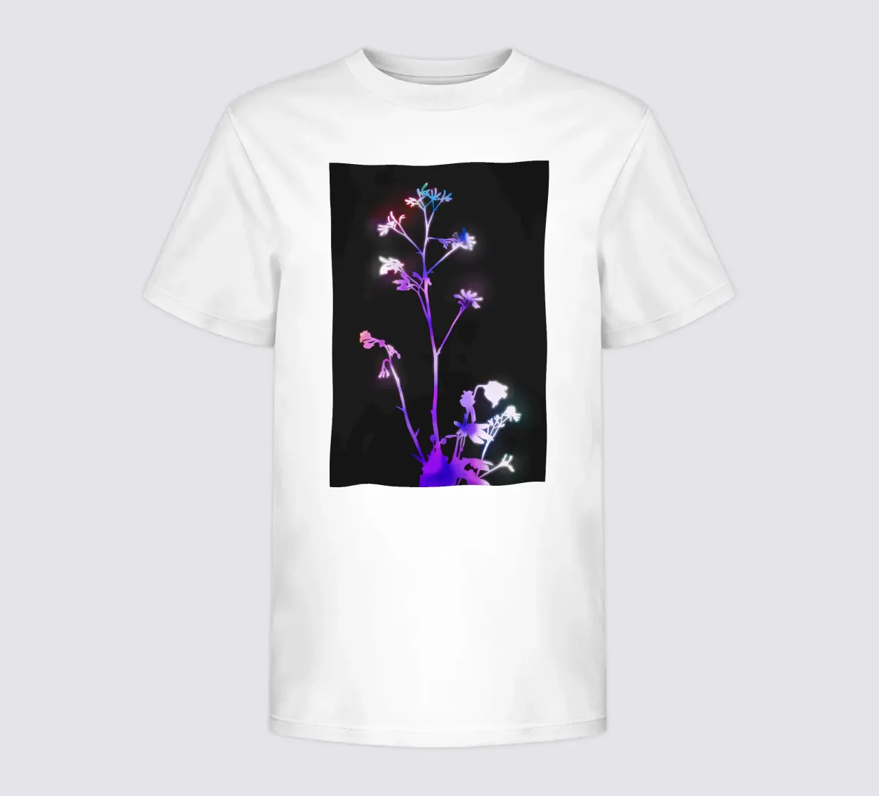 Florescence Purple kids t-shirt by amini54