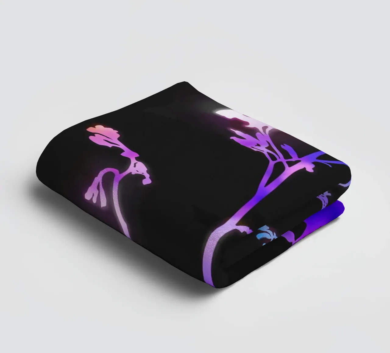 Florescenza viola asciugamano da bagno da amini54