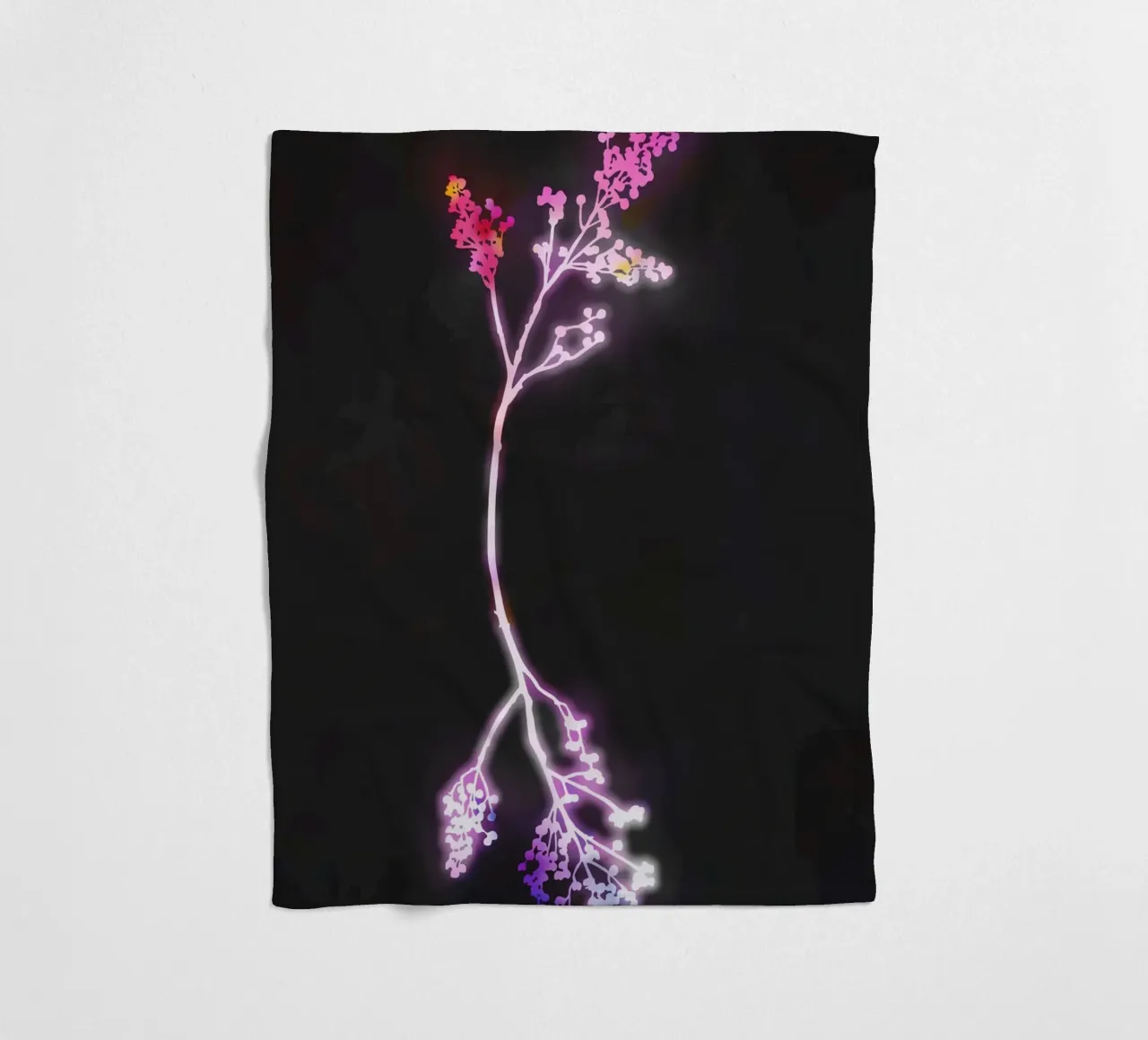 Florescenza Fuschia coperta in pile da amini54