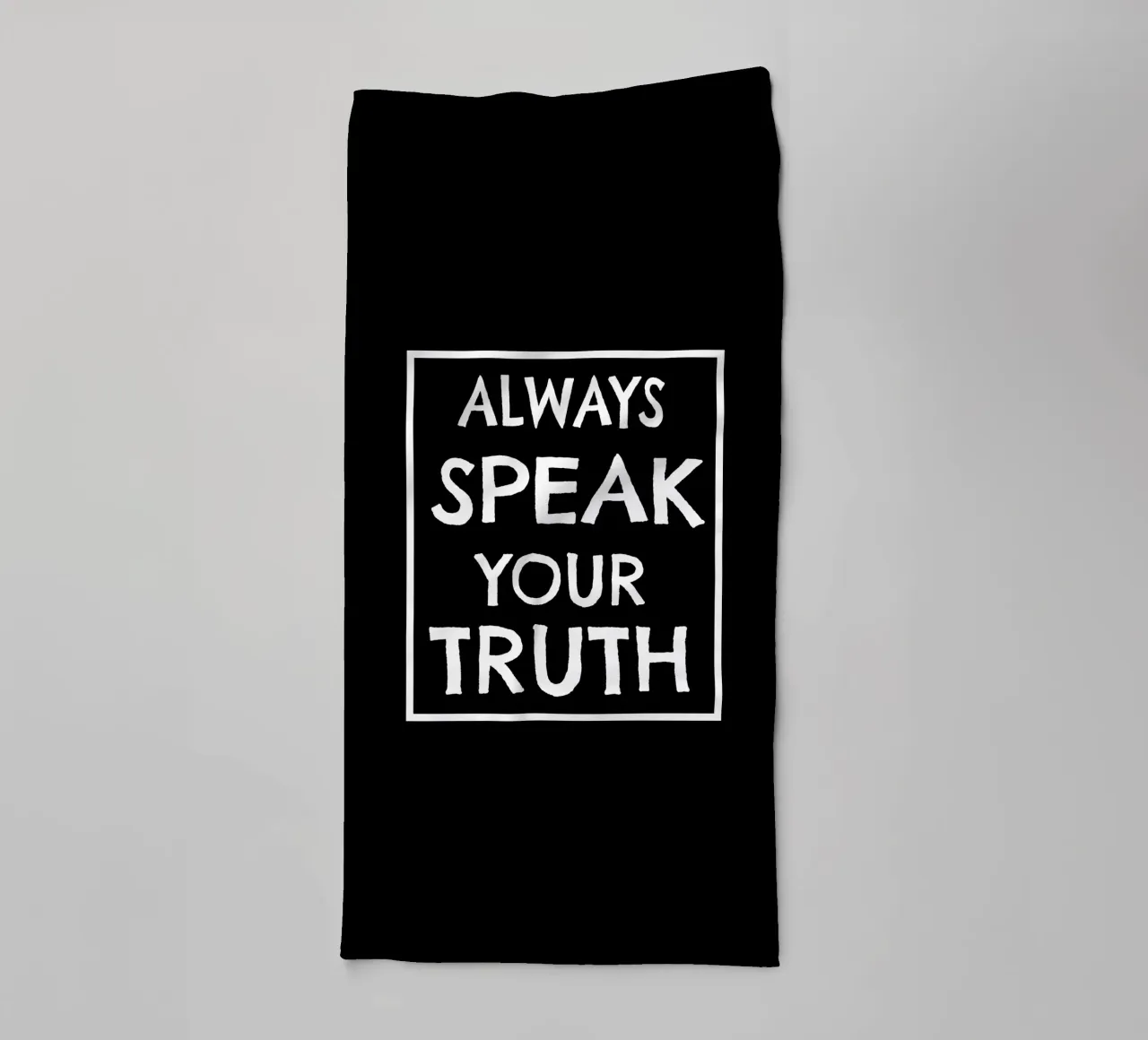 Always speak your truth asciugamano da bagno da happieeagle