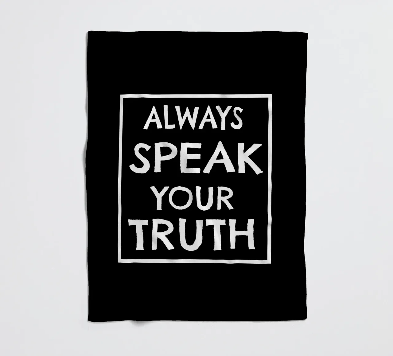 Always speak your truth coperta in pile da happieeagle
