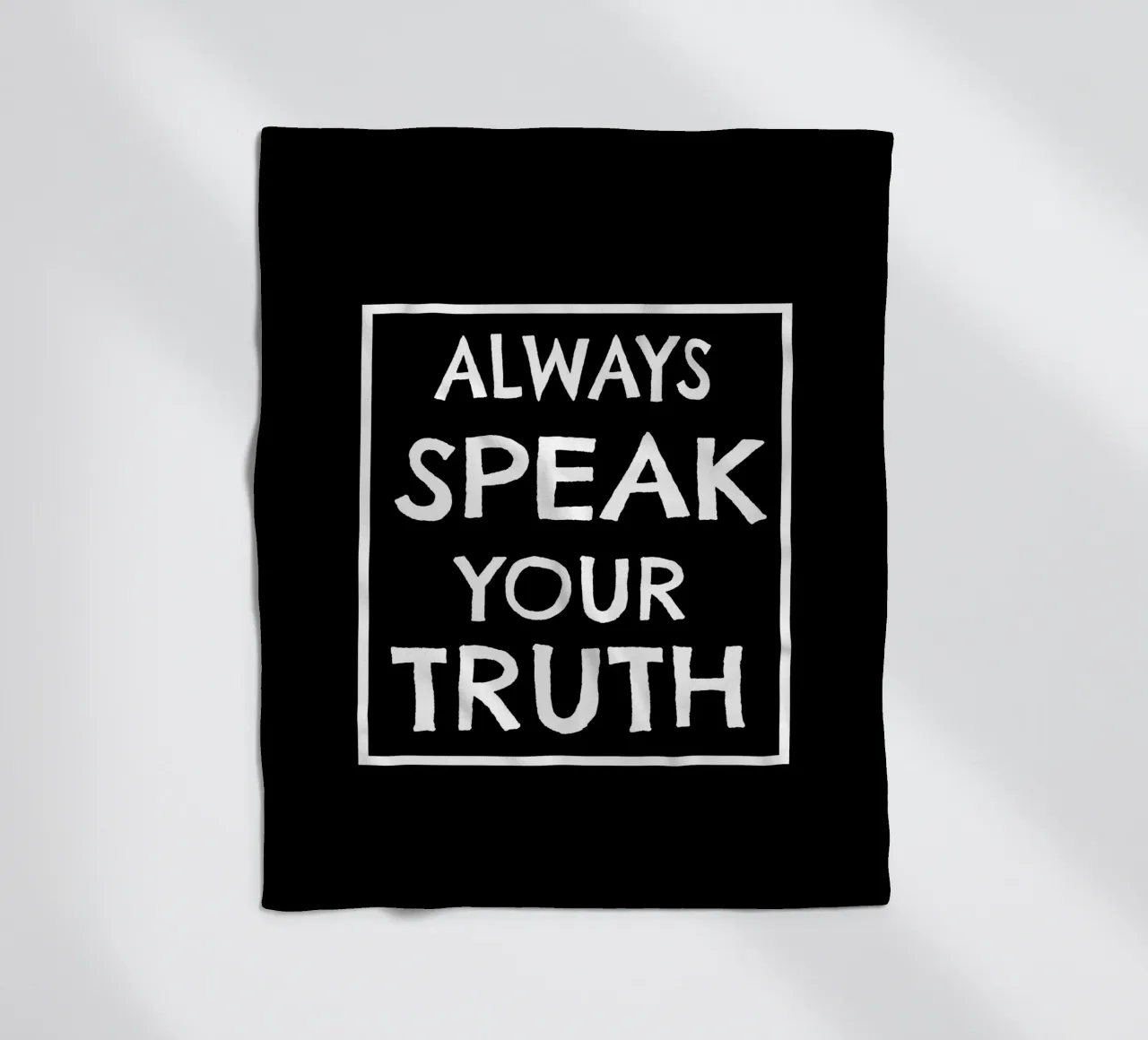 Always speak your truth coperta in pile da happieeagle