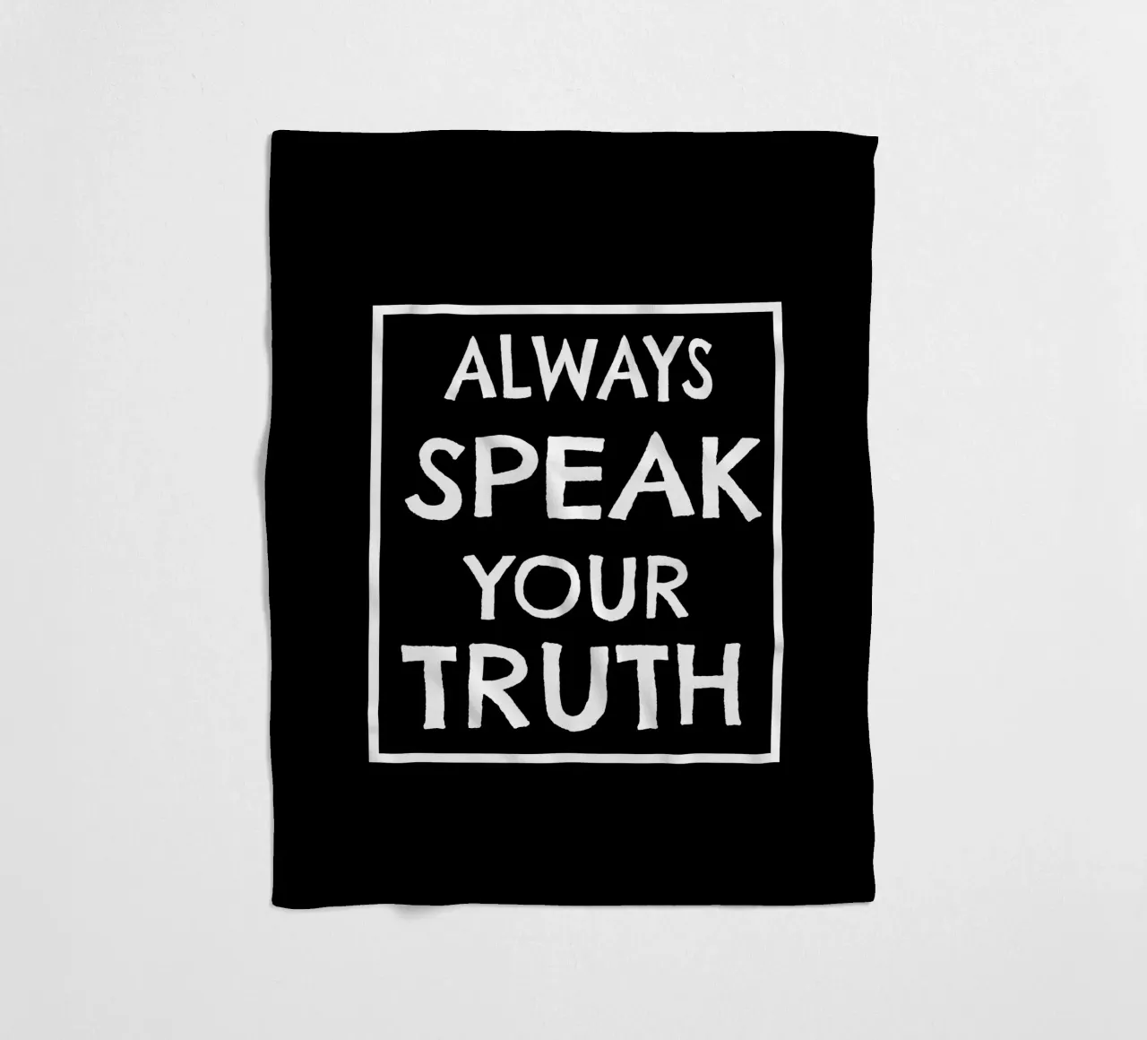 Always speak your truth coperta in pile da happieeagle