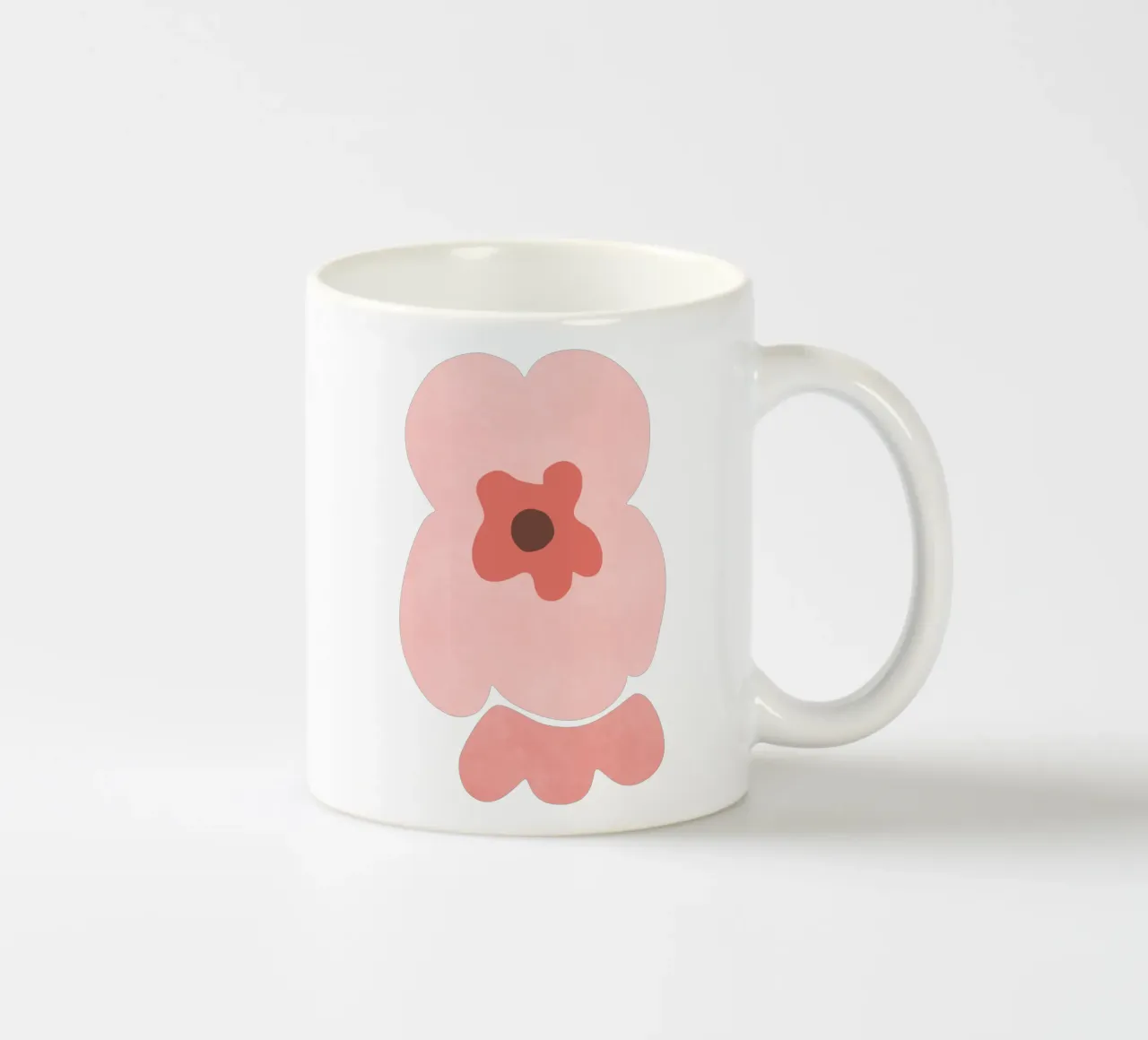 Fiore di viola tazza in ceramica da amini54