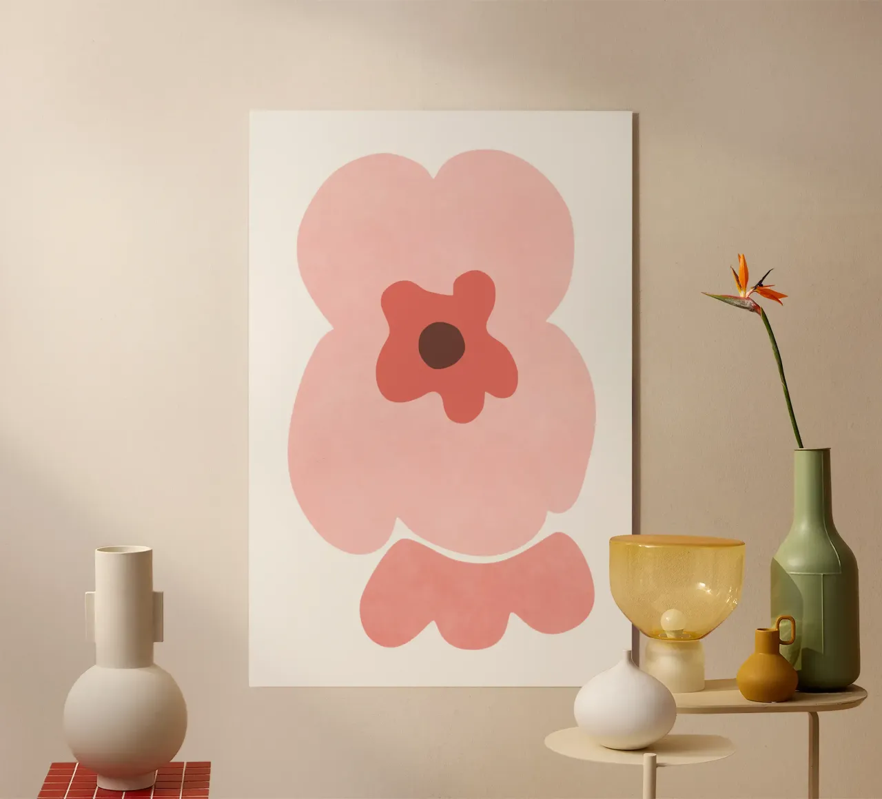 Fiore di viola plexiglass da amini54