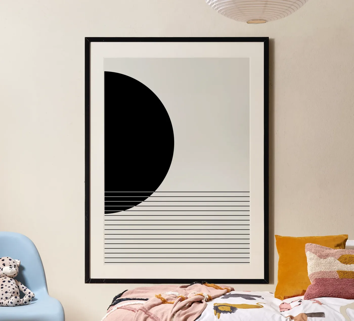 Minimal Landscape poster by KHouse Studio