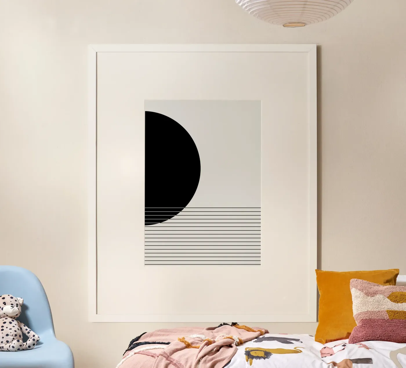 Minimal Landscape poster by KHouse Studio