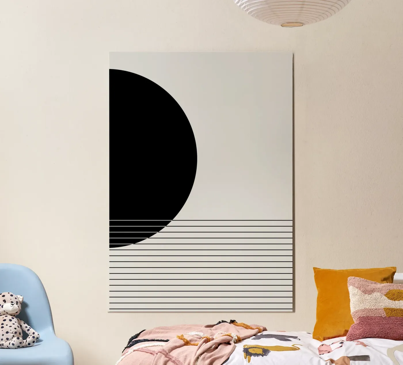 Minimal Landscape poster by KHouse Studio