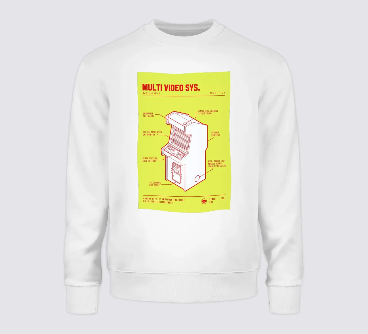 Amusement MVS felpa da Komboh