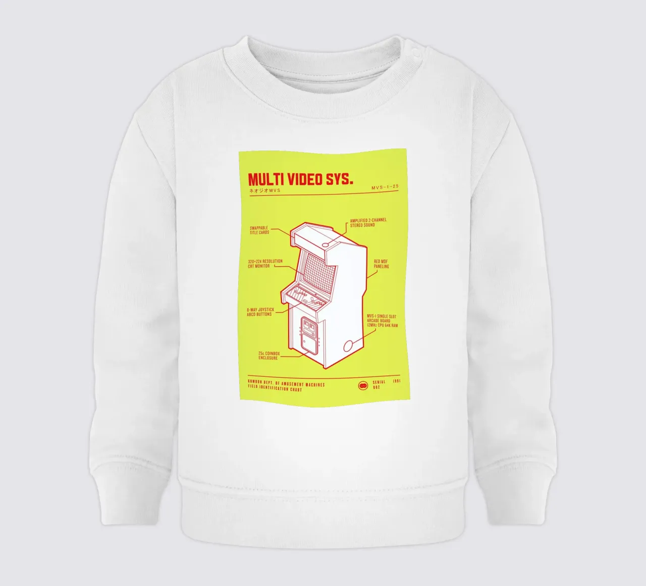 Amusement MVS felpa neonato da Komboh