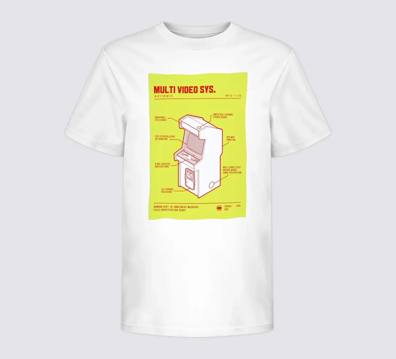 Amusement MVS kinder t-shirt van Komboh