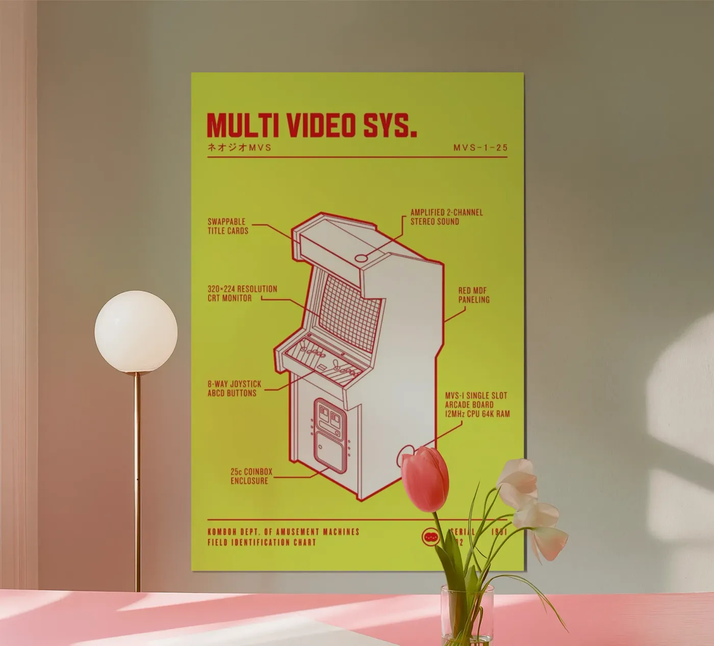 Amusement MVS poster da Komboh