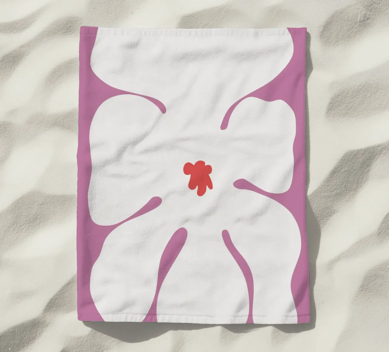 Fiore di orchidea telo mare da amini54
