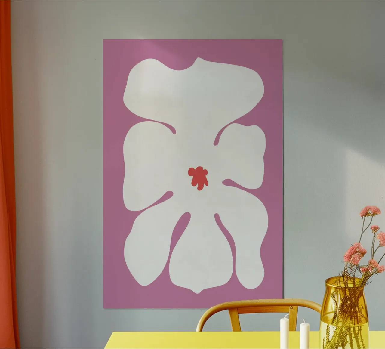 Fiore di orchidea carta hahnemühle da amini54