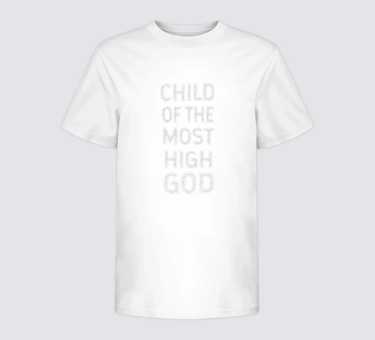 Child of the most High God t-shirt bambini da happieeagle