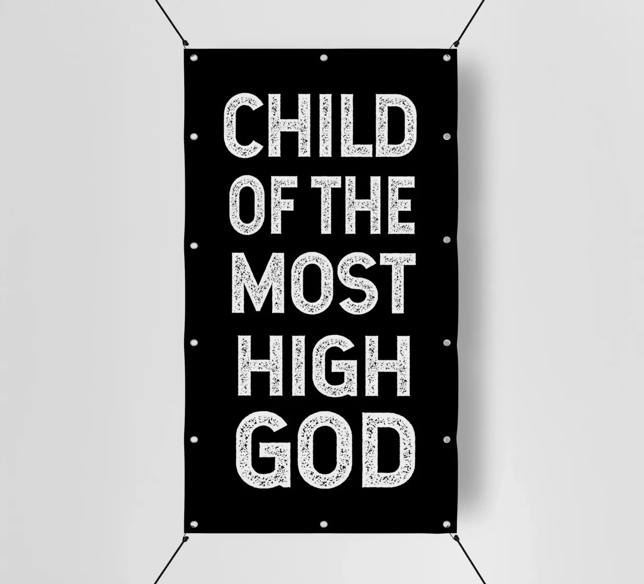 Child of the most High God telo in pvc da happieeagle