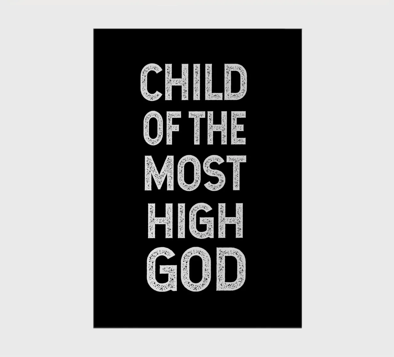 Child of the most High God diario da happieeagle