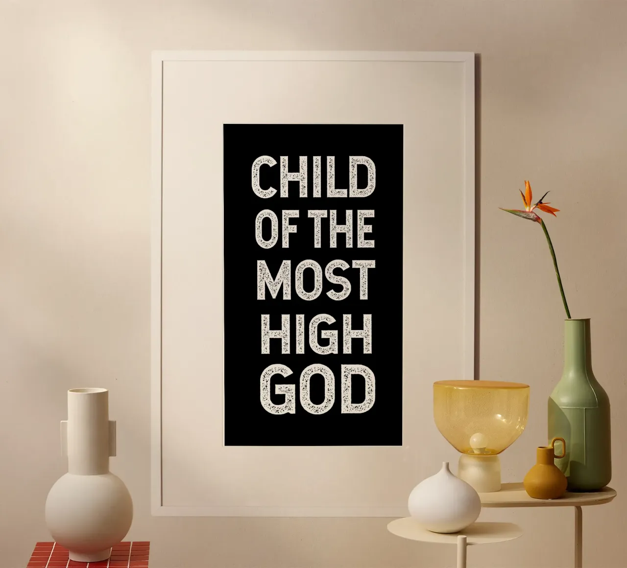 Child of the most High God carta hahnemühle da happieeagle