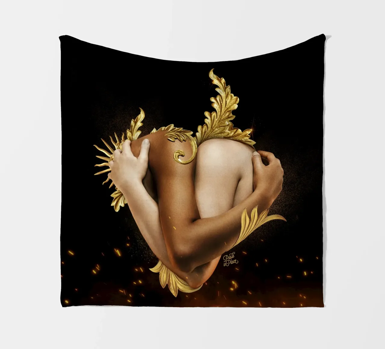 Only One Fleecedecke von Paste in Place