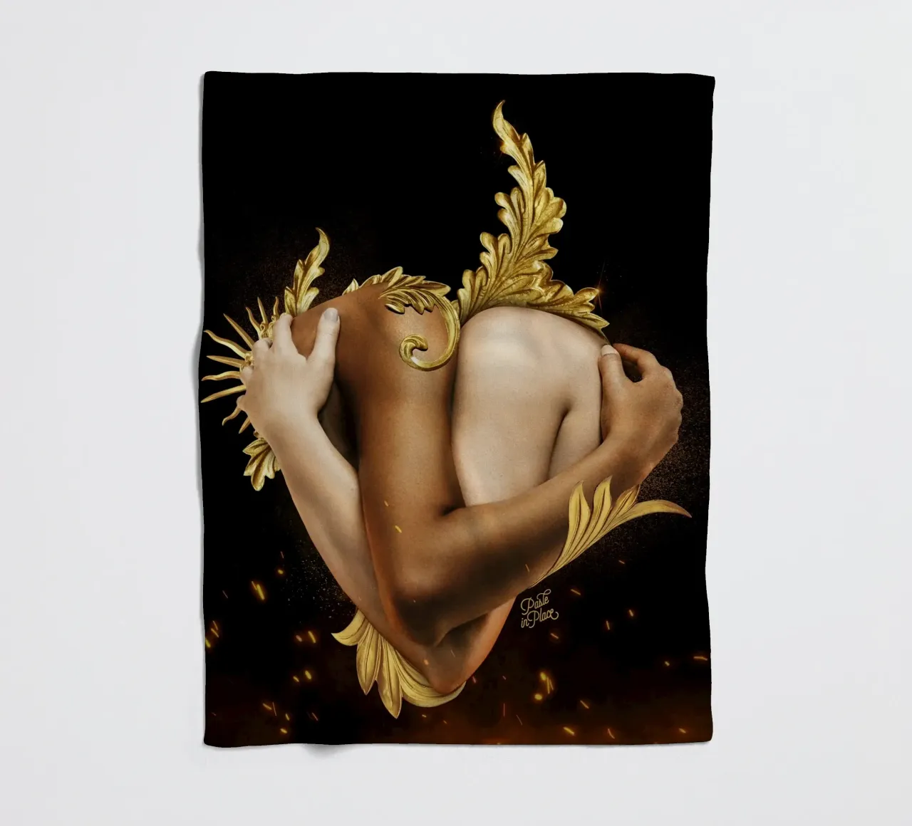 Only One Fleecedecke von Paste in Place