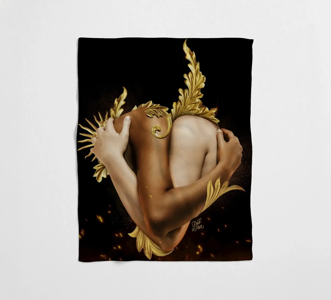 Only One Fleecedecke von Paste in Place