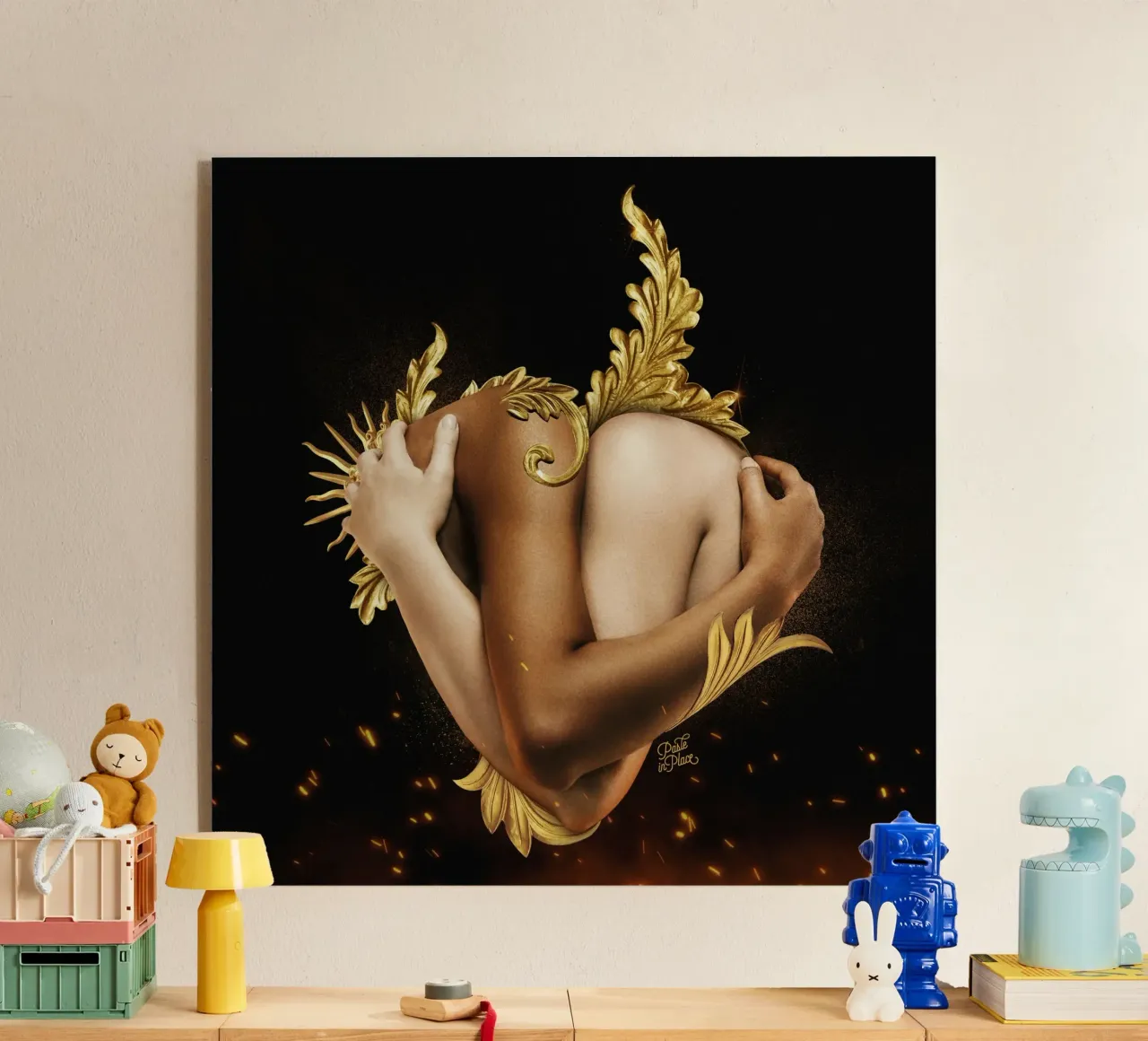 Solo uno plexiglass da Paste in Place