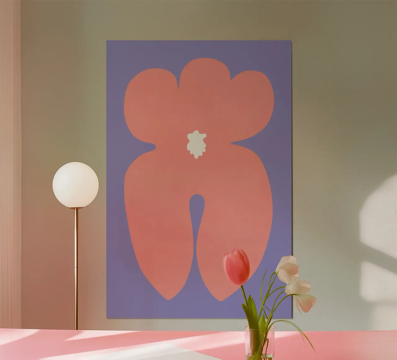Fiore di orchidea II carta hahnemühle da amini54