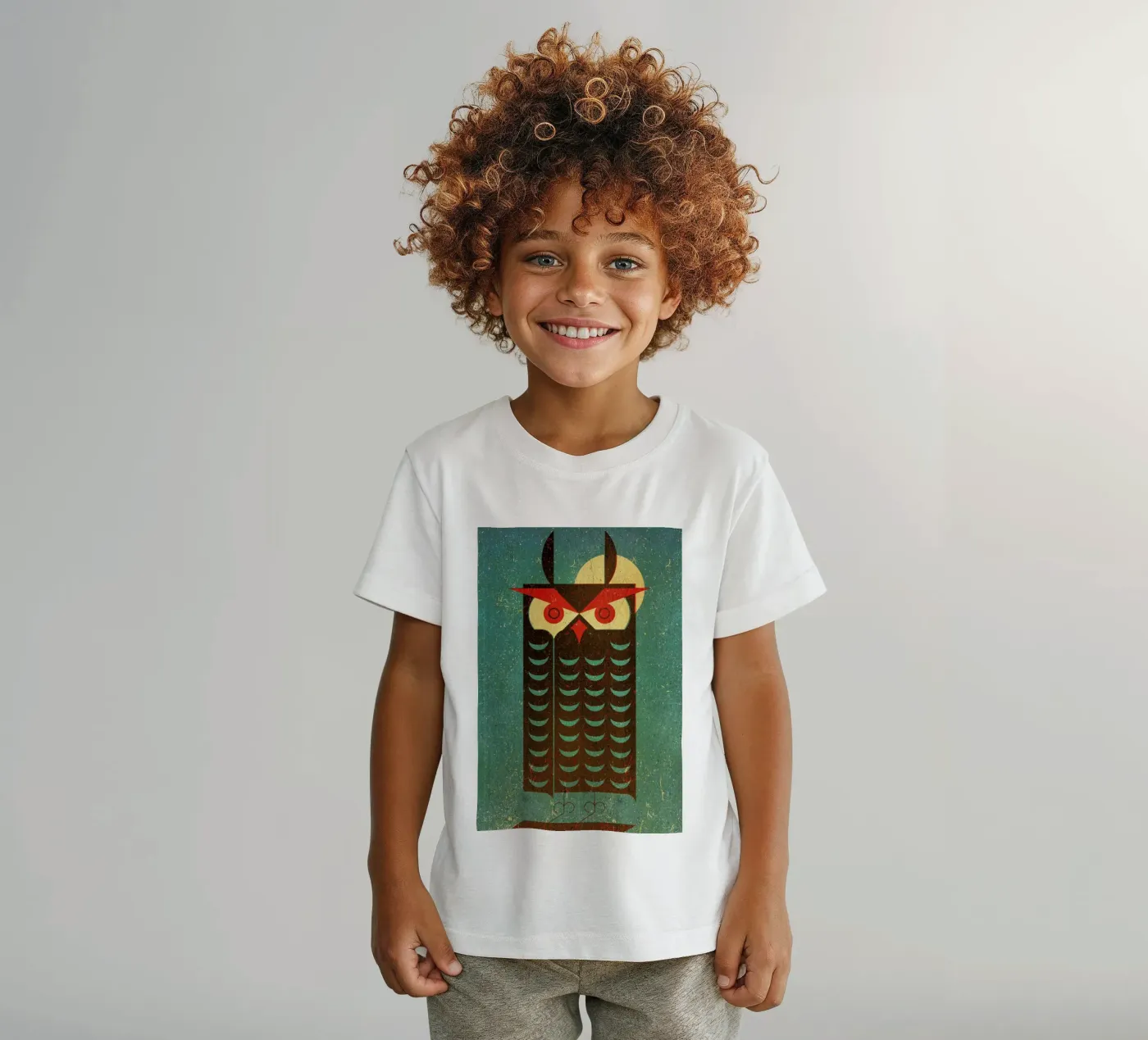 Owl t-shirt bambini da Komboh