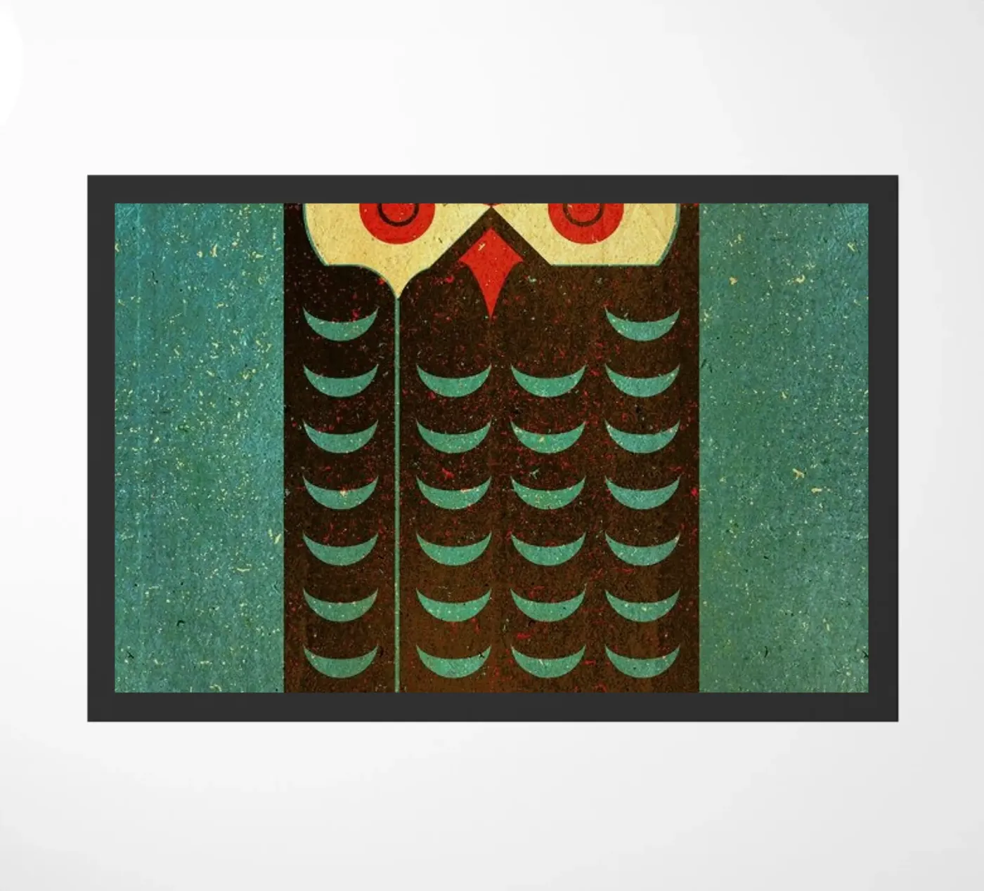 Owl doormat by Komboh