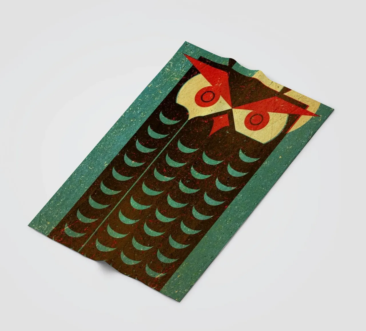 Owl Fleecedecke von Komboh