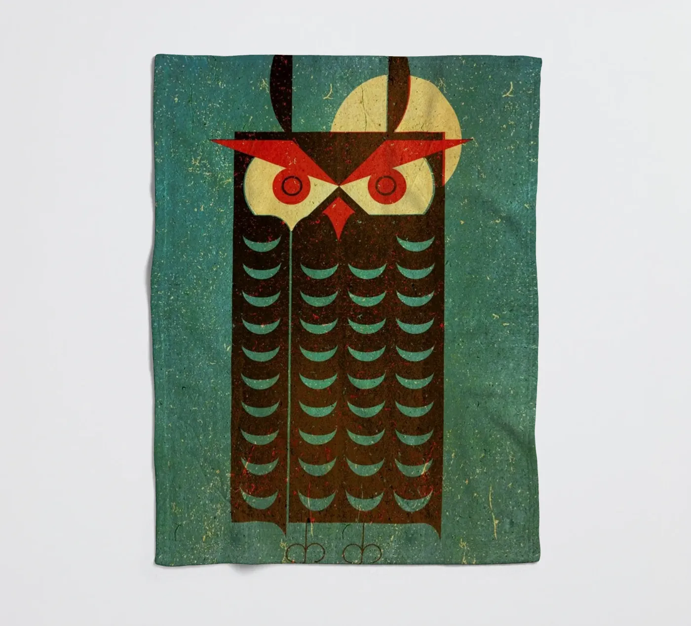 Owl Fleecedecke von Komboh