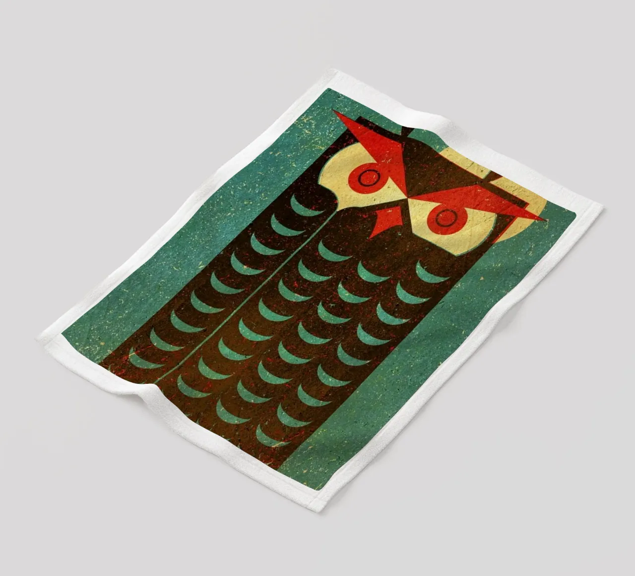 Owl Fleecedecke von Komboh