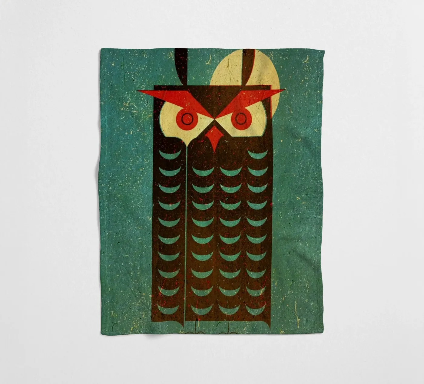 Owl Fleecedecke von Komboh