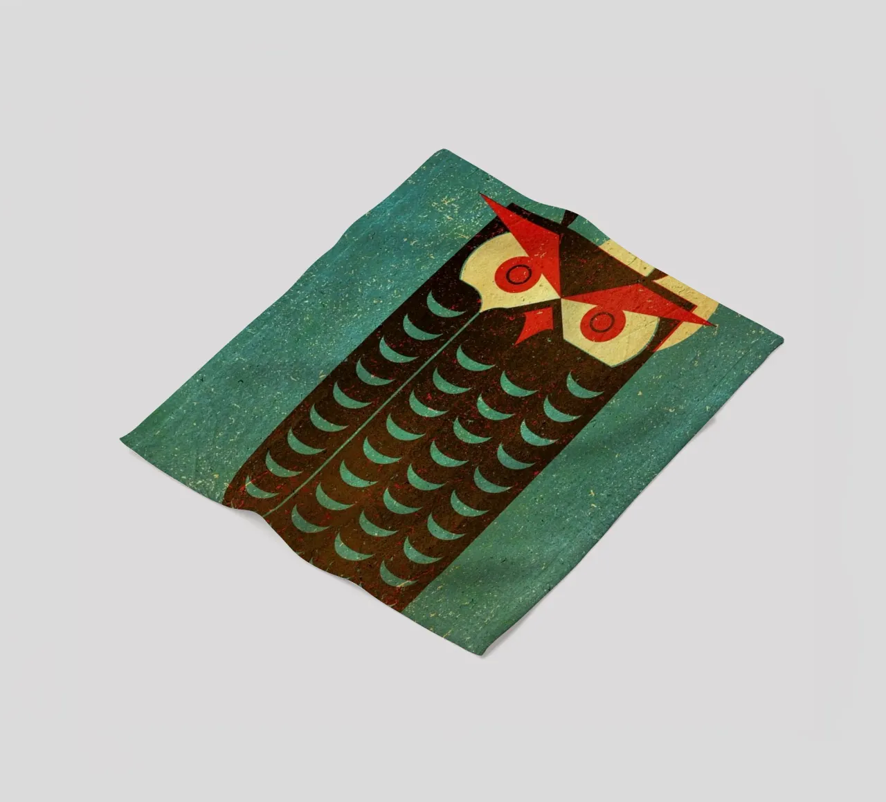 Owl Fleecedecke von Komboh