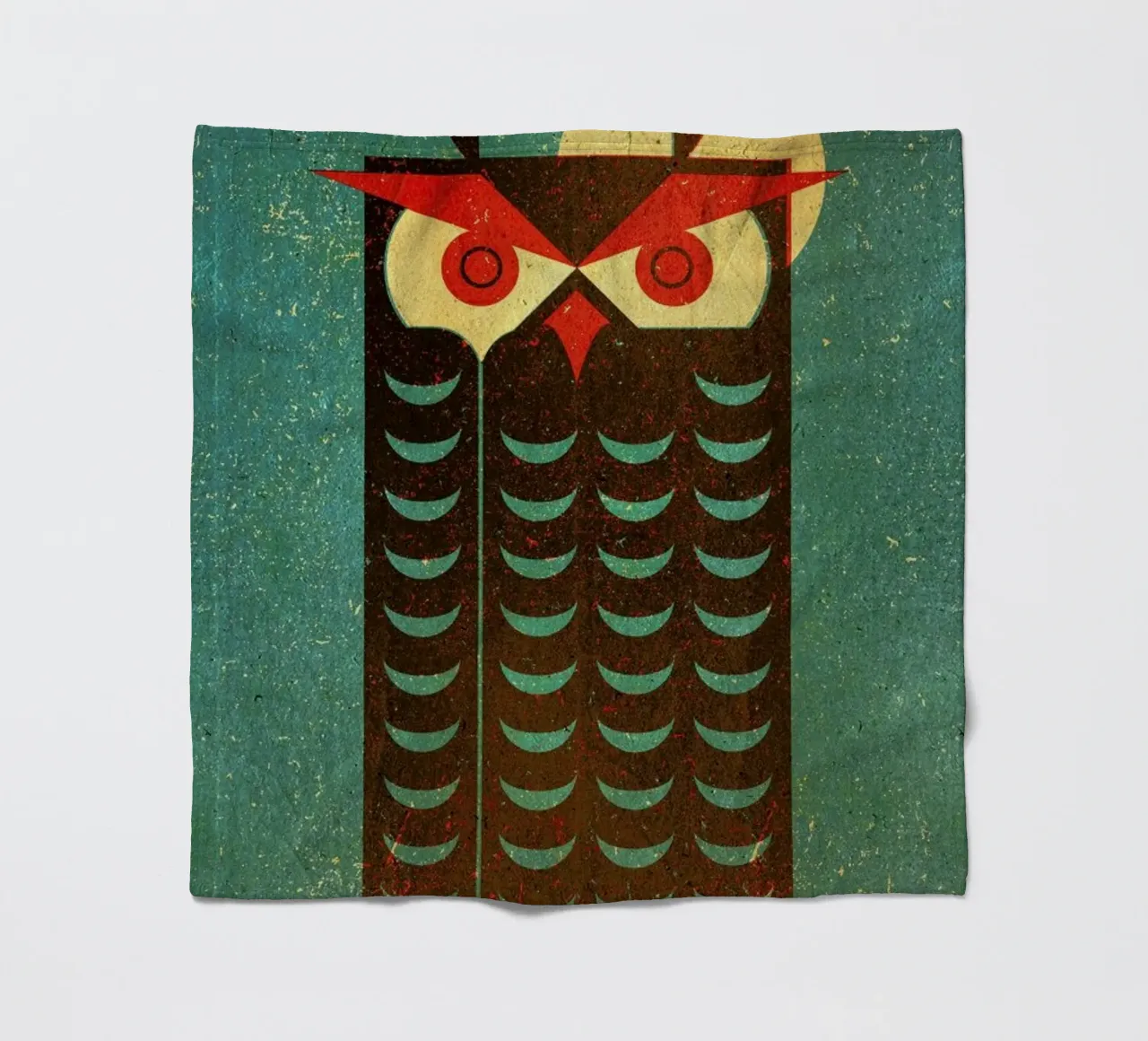 Owl Fleecedecke von Komboh