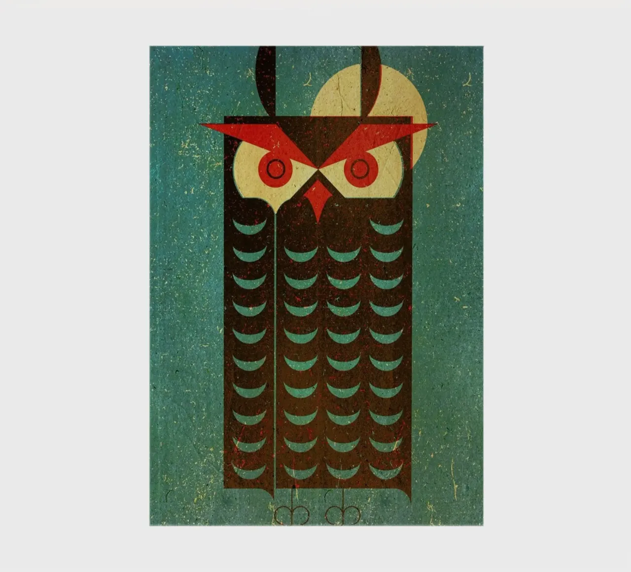 Owl notebook by Komboh