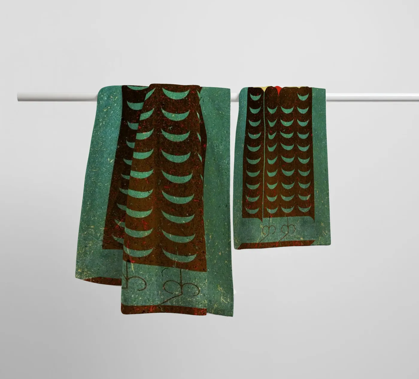 Owl badhanddoek van Komboh