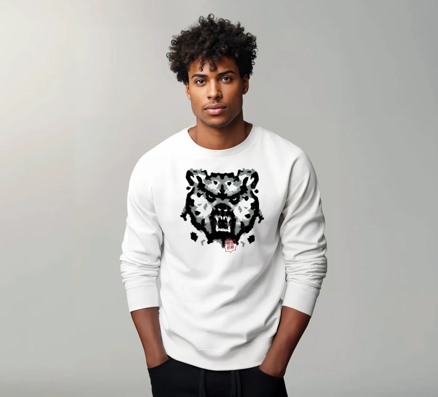 Test di Rorschach dell'orso felpa da Tobe Fonseca