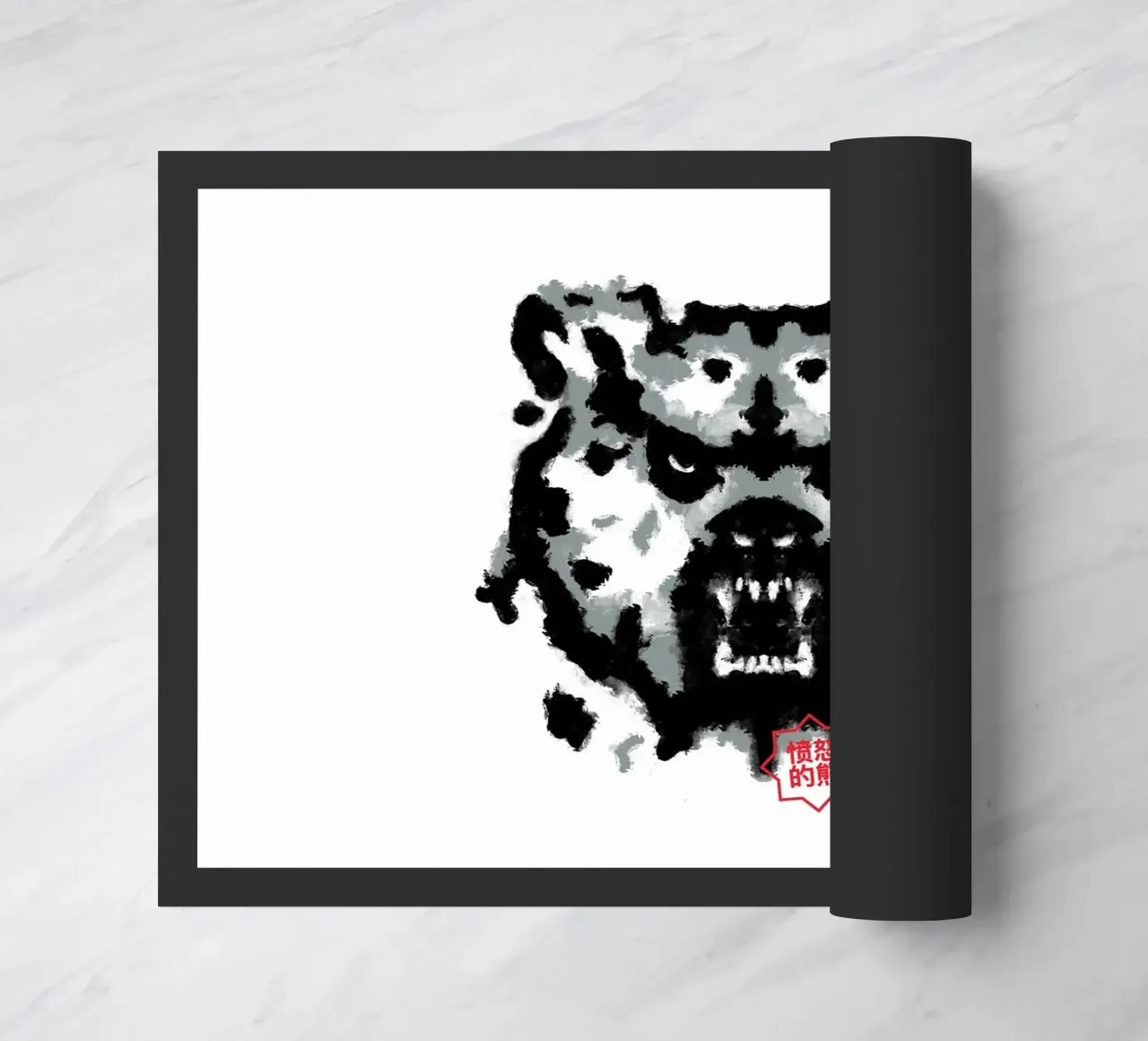 Beer Rorschachtest deurmat van Tobe Fonseca