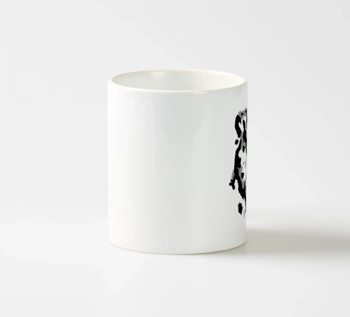 Bear Rorschach Test ceramic mug by Tobe Fonseca