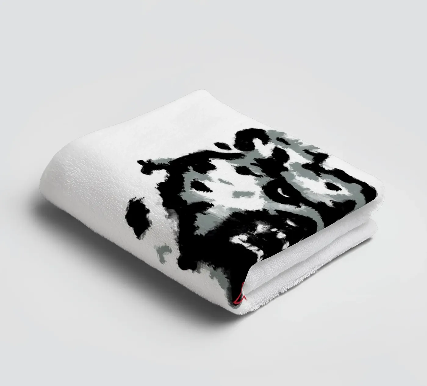 Bear Rorschach Test towel by Tobe Fonseca