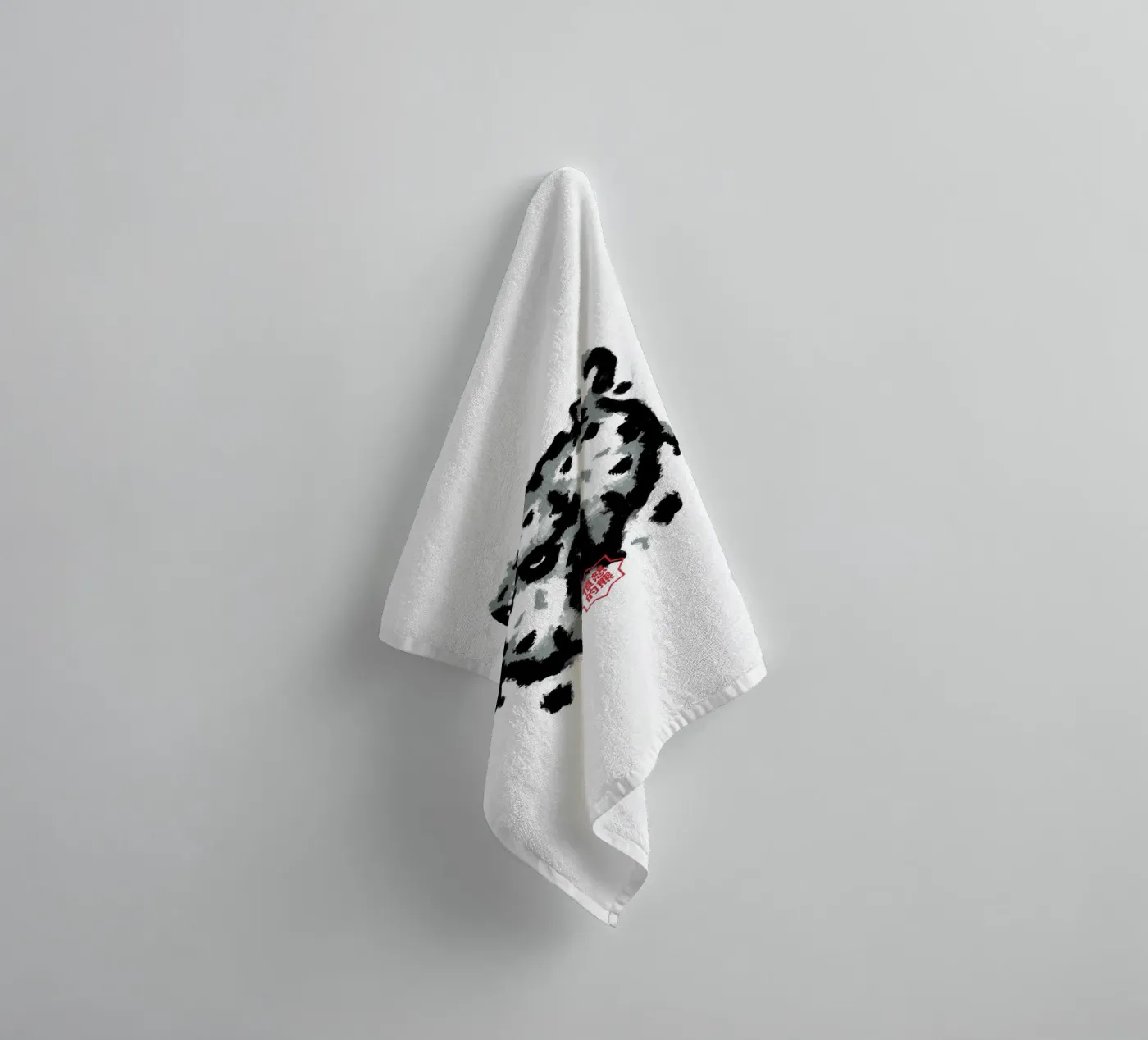 Bear Rorschach Test towel by Tobe Fonseca