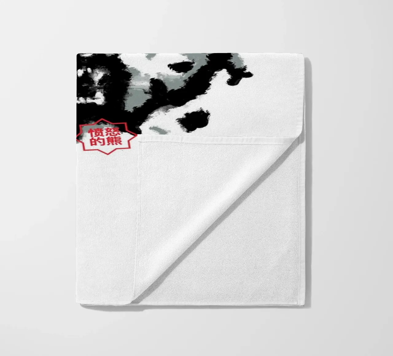 Bear Rorschach Test strandhanddoek van Tobe Fonseca