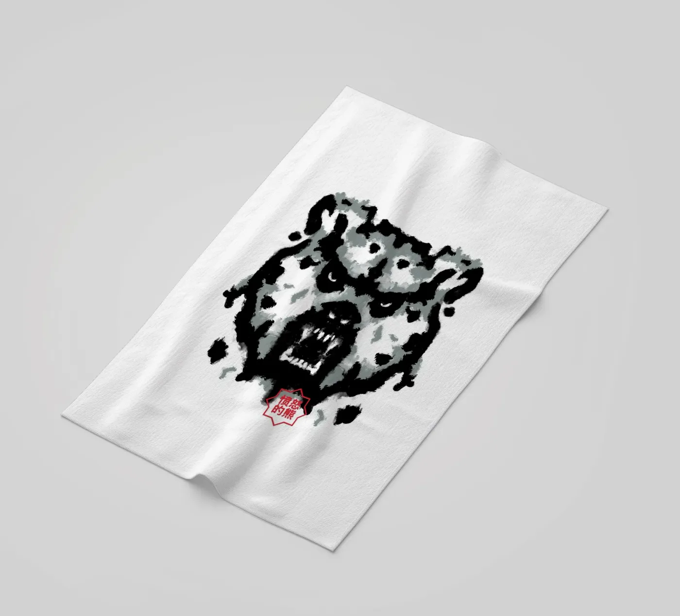 Test di Rorschach dell'orso telo mare da Tobe Fonseca