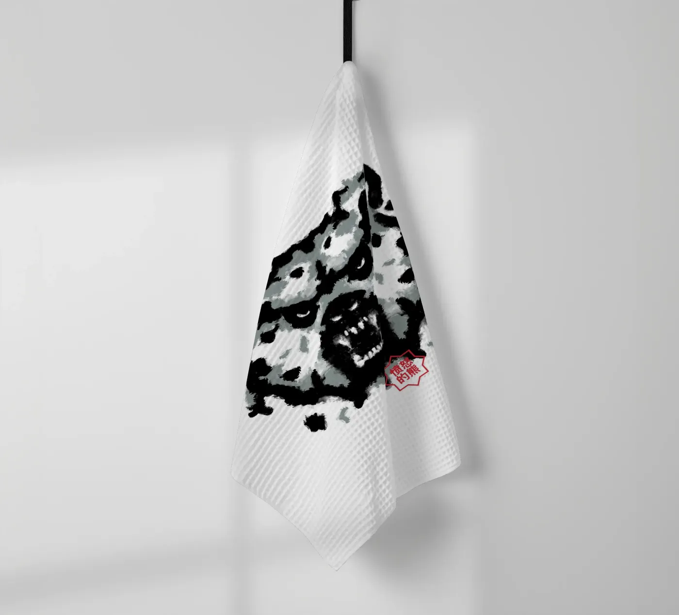 Bear Rorschach Test torchon de Tobe Fonseca