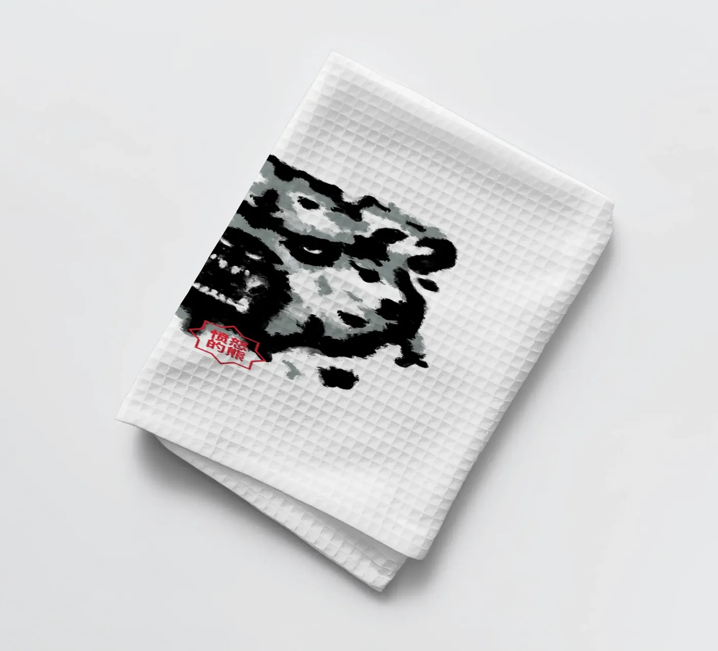 Bear Rorschach Test torchon de Tobe Fonseca